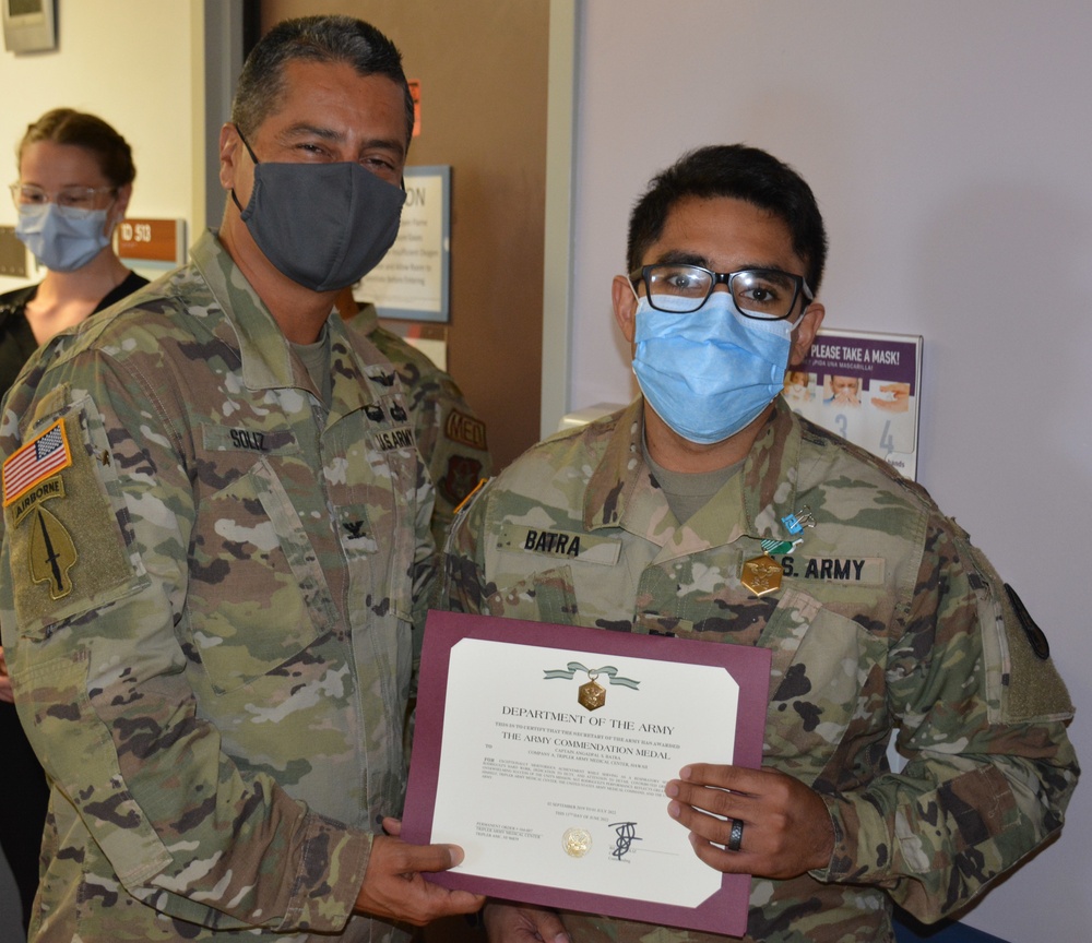 Tripler Army Medical Center Family Medicine Clinic recognition