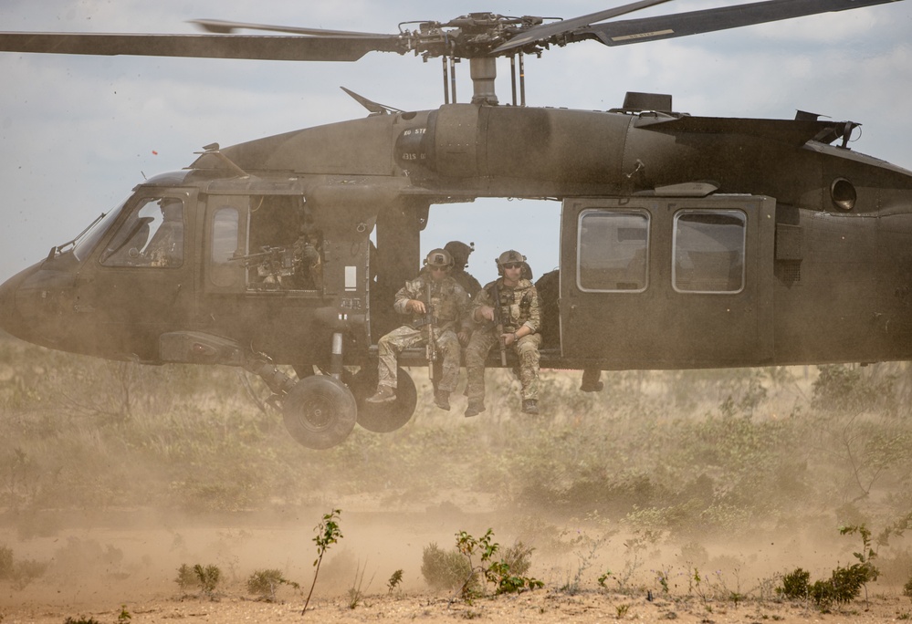 20th Special Forces Group Operators conduct aerial assault during Northern Strike