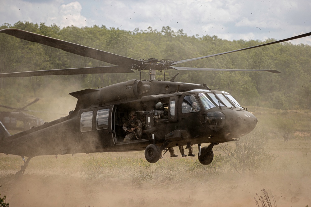 20th Special Forces Group Operators conduct aerial assault during Northern Strike