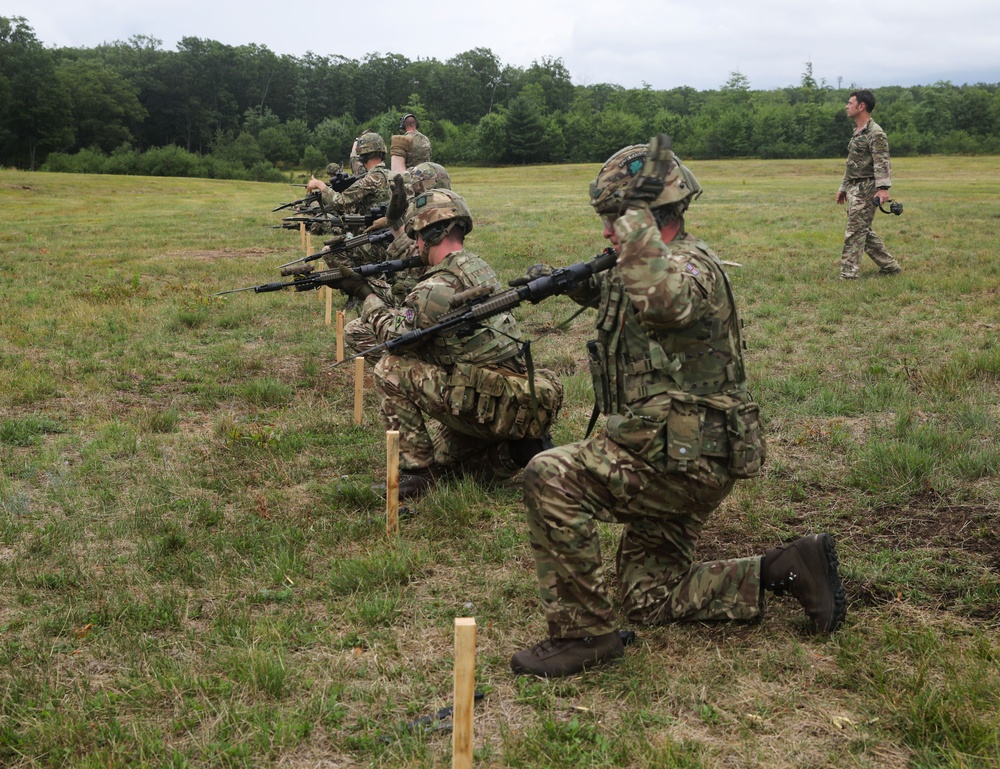 Zeroing a SA80 Rifle