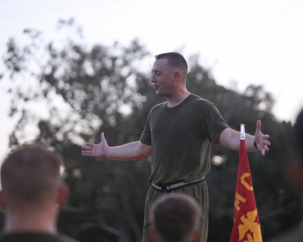 MACS-1 holds squadron physical training