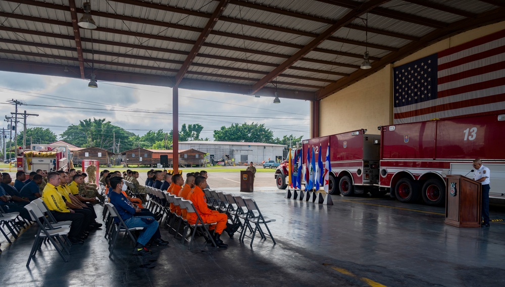 CENTAM SMOKE 22-2 kindles multi-country firefighter partnership