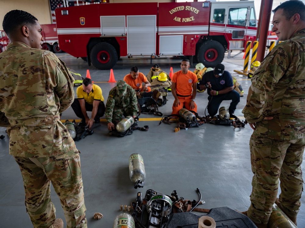 CENTAM SMOKE 22-2 kindles multi-country firefighter partnership