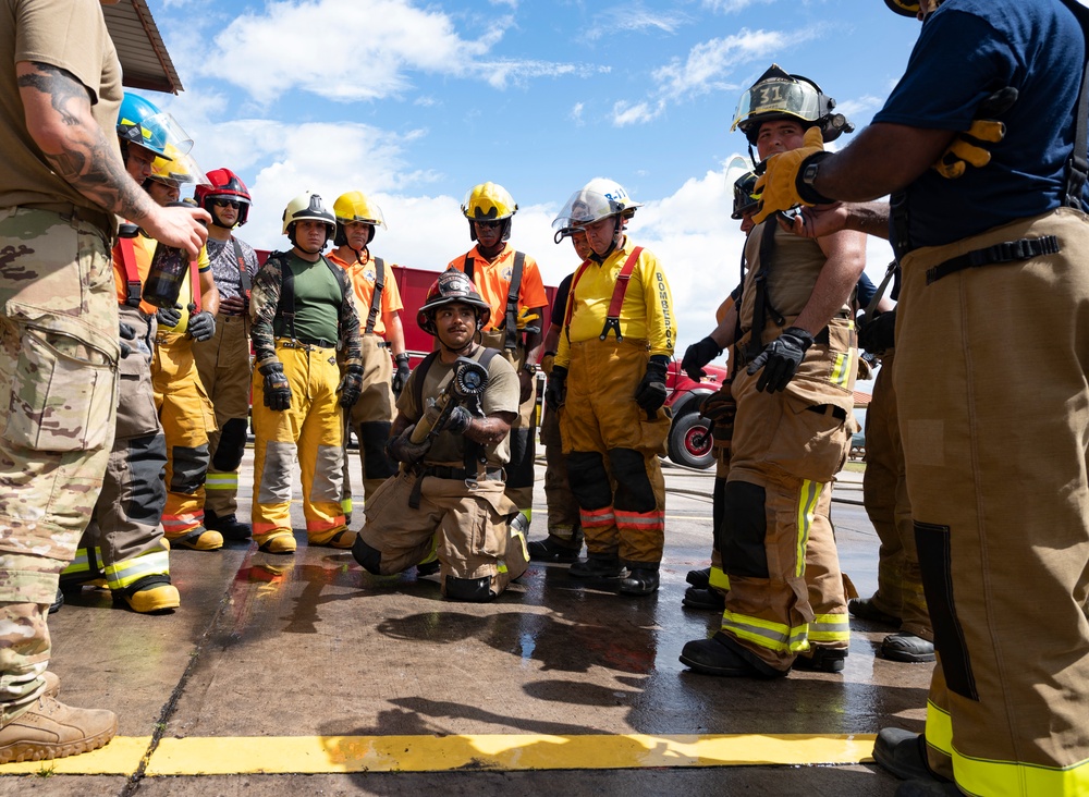 CENTAM SMOKE 22-2 kindles multi-country firefighter partnership