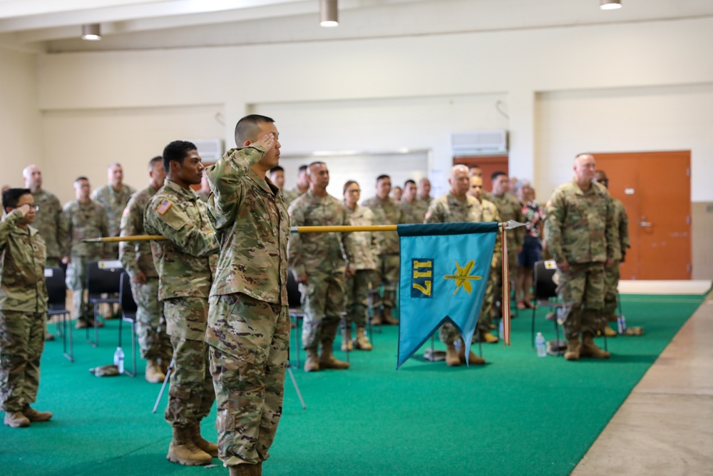 117th Mobile Public Affairs Detachment Deployment Ceremony