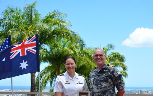 Royal Australian Navy visits Tripler Army Medical Center