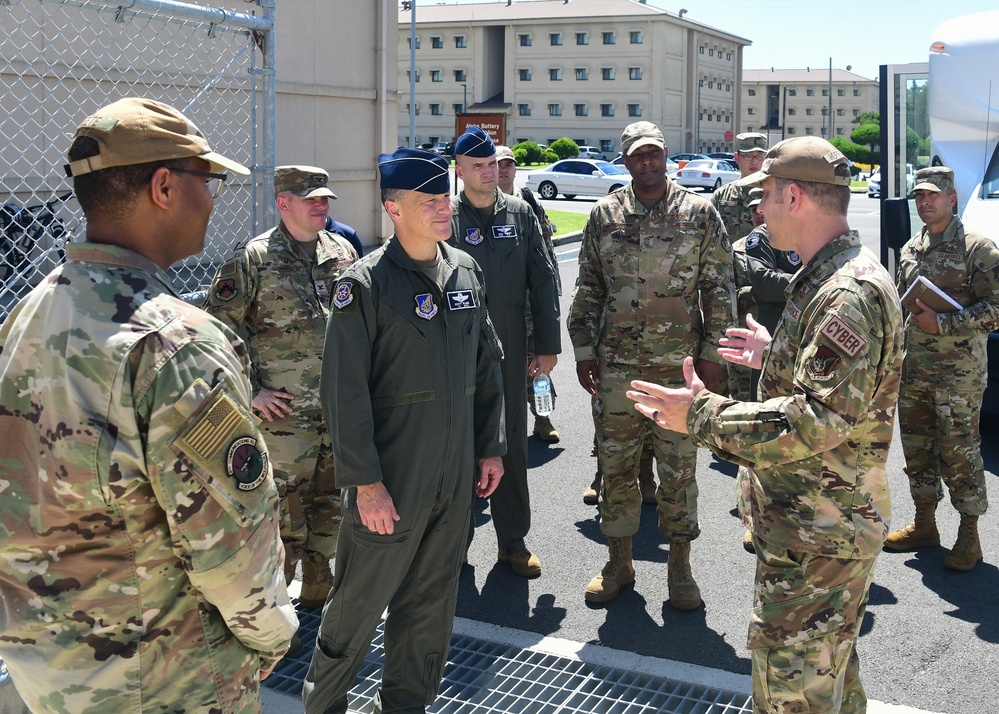 Wolf Pack hosts visit from 7th Air Force Leadership