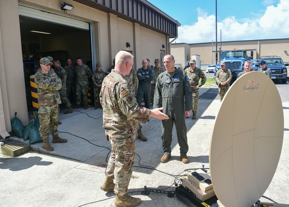 Wolf Pack hosts visit from 7th Air Force Leadership