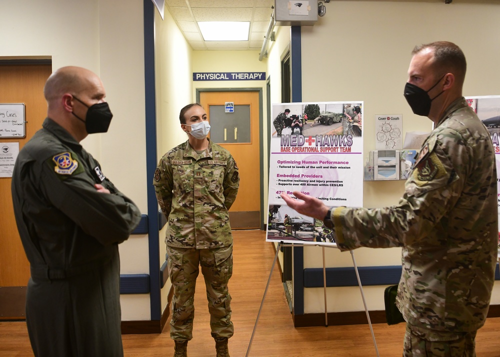 Wolf Pack hosts visit from 7th Air Force Leadership