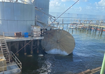 Coast Guard responds to oil spill in Terrebonne Bay, Louisiana