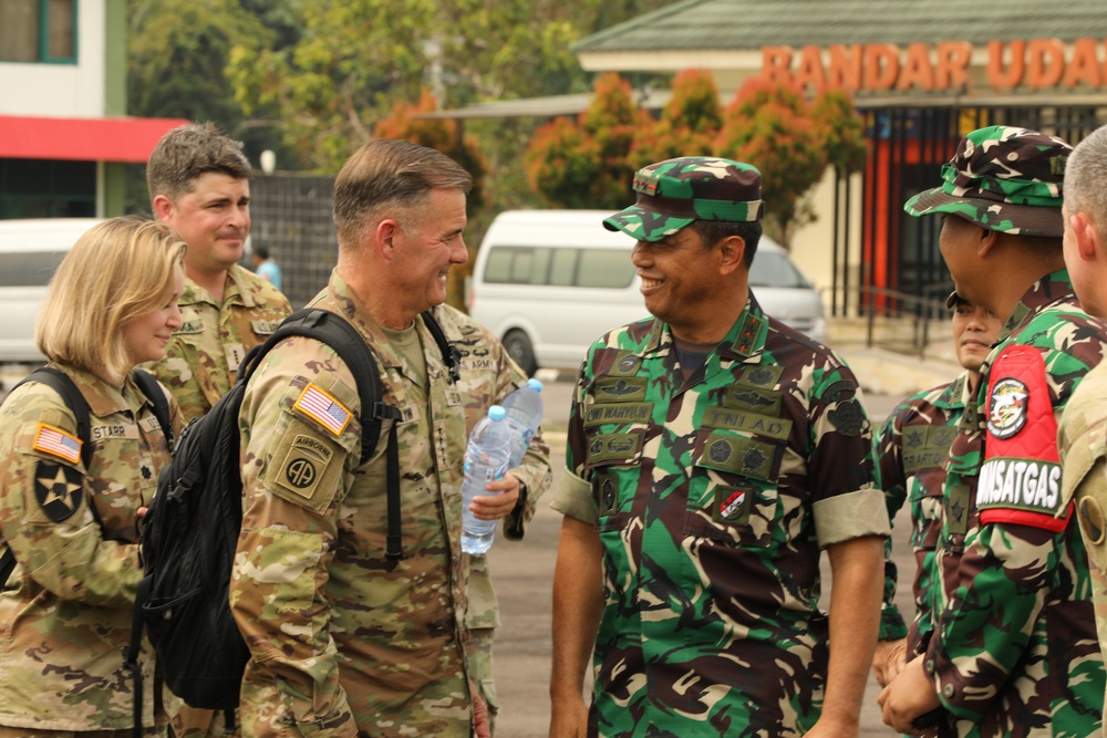 USARPAC Commanding General Arrives at Super Garuda Shield 22