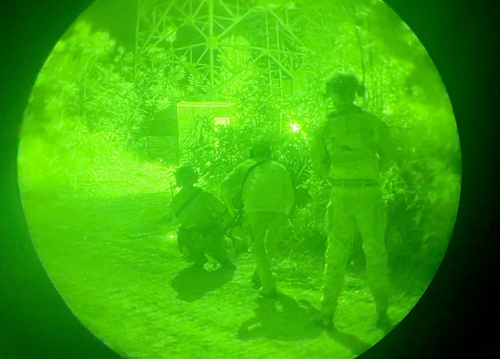 1st SFG(A), The Kopassus night assault and sabotage during Super Garuda Shield 22'
