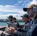 Spruance Departs Hawaii