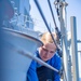 Spruance Conducts Maintenance