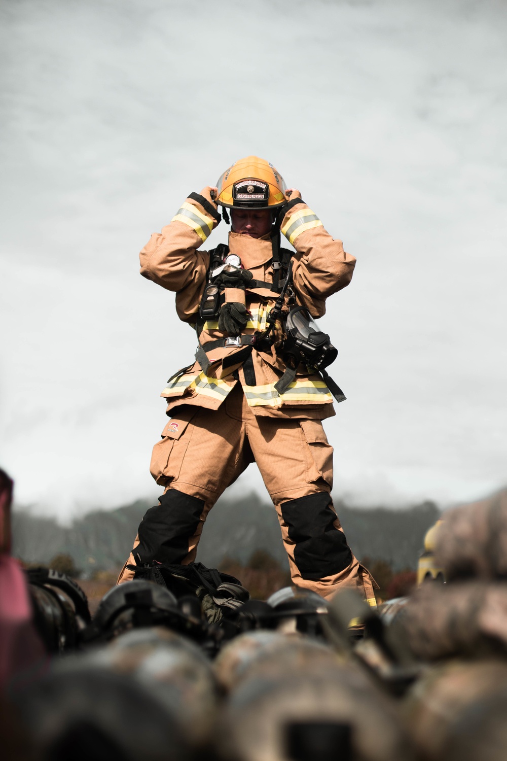 ARFF Marines Training at MCBH