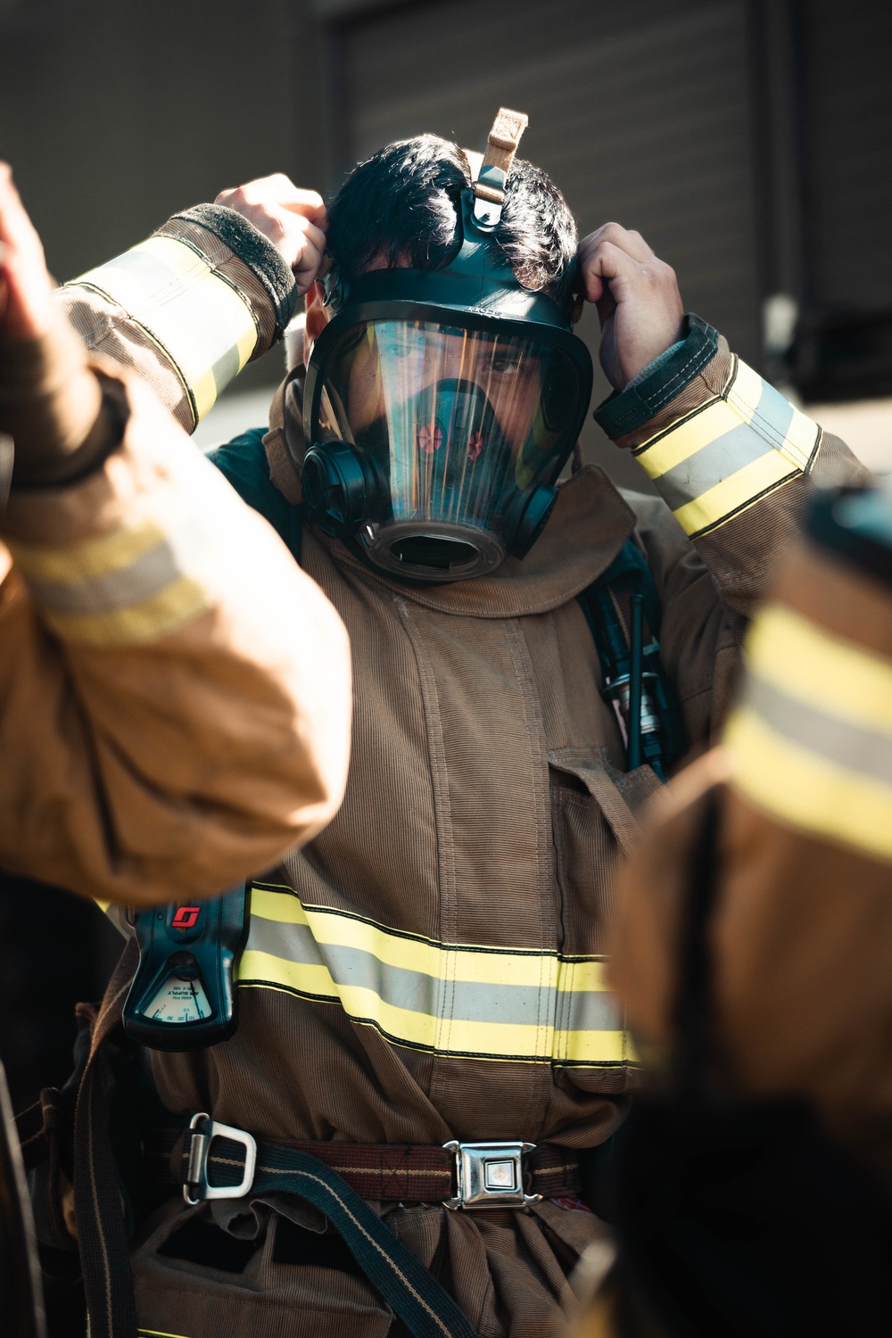 ARFF Marines at Landing Zone Westfield MCBH