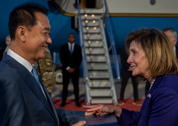 Speaker Pelosi visits Republic of Korea