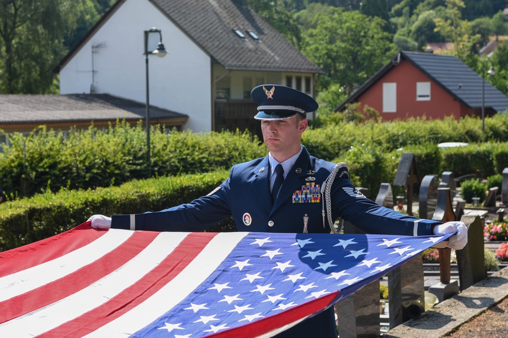 Funeral for U.S. Air Force Vietnam Veteran