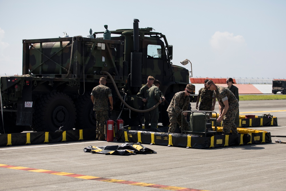 MWSS-171 and JGSDF conduct FARP operations