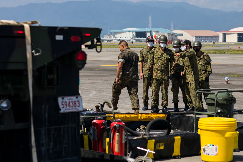 MWSS-171 and JGSDF conduct FARP operations