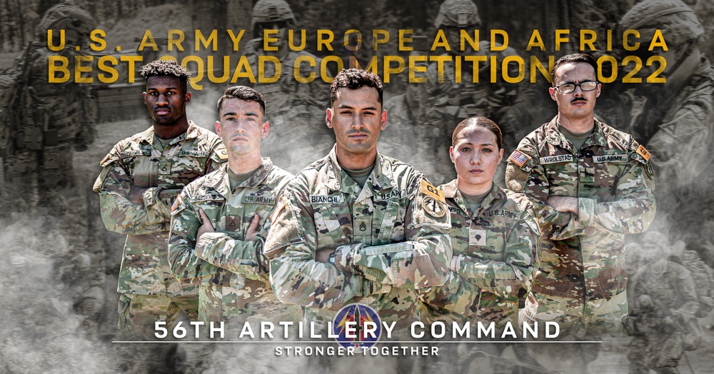 56th Artillery Command Best Squad Illustration