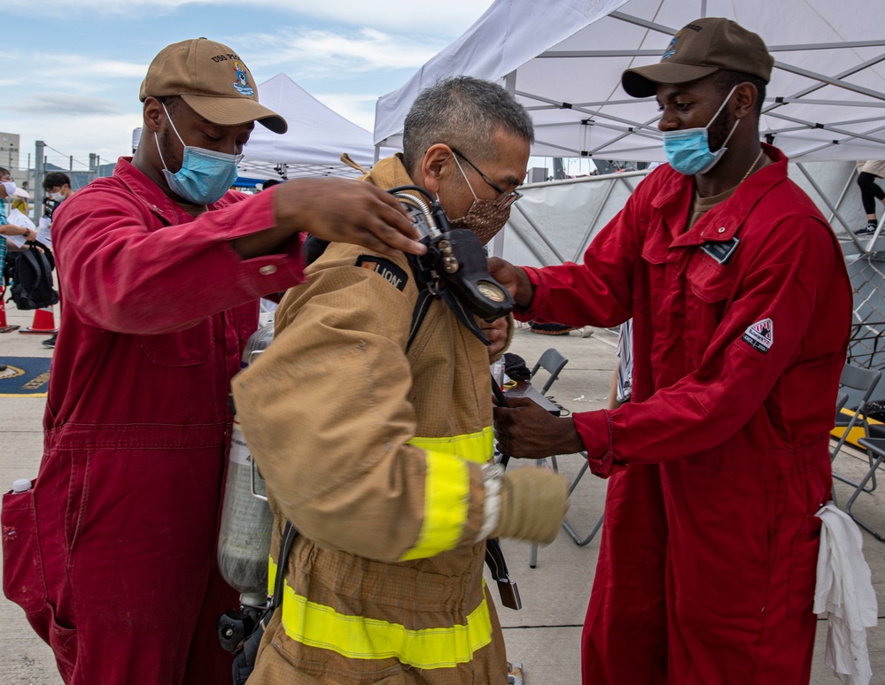 CFAS Participates in JMSDF Festival