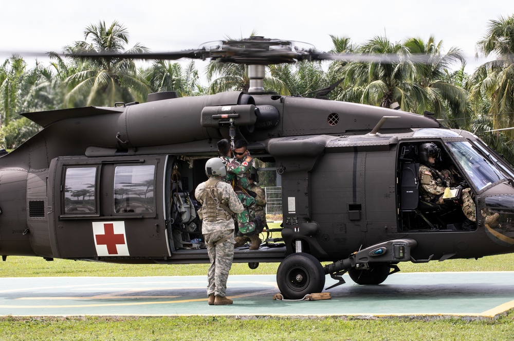 Super Garuda Shield Multilateral MEDEVAC Training