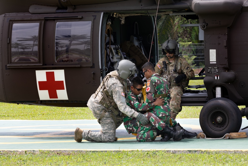 Super Garuda Shield Multilateral MEDEVAC Training