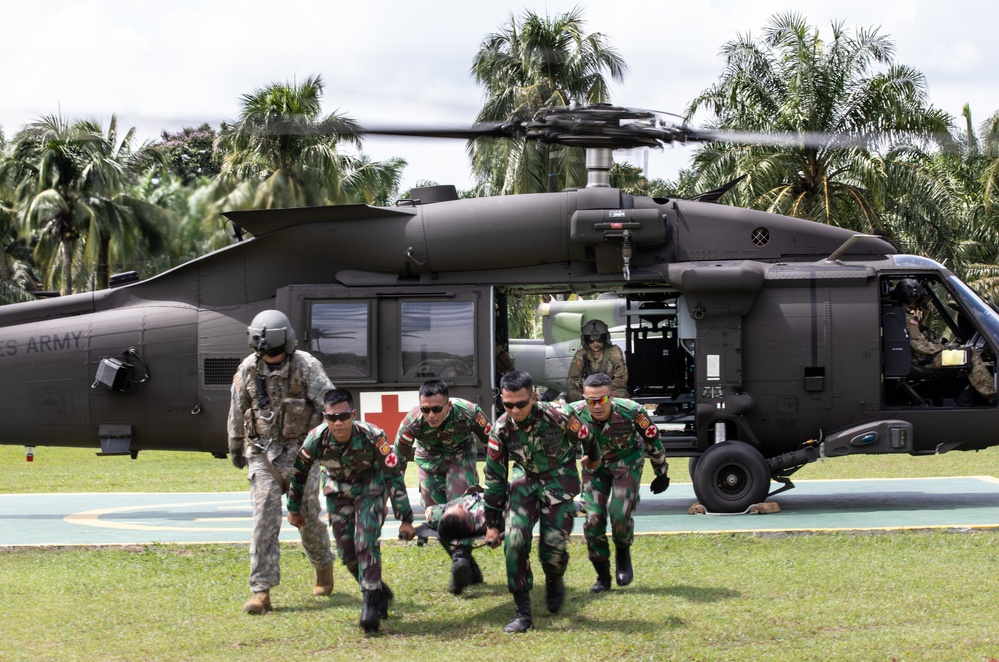 Super Garuda Shield Multilateral MEDEVAC Training