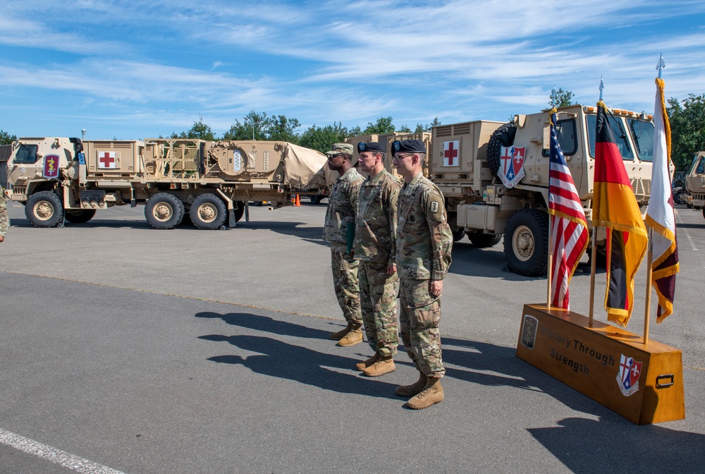 160th Forward Resuscitative Surgical Detachment Change of Command