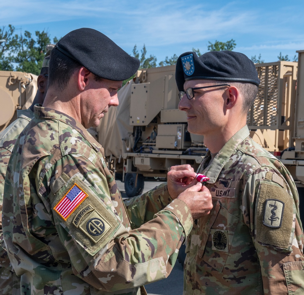 160th Forward Resuscitative Surgical Detachment Change of Command