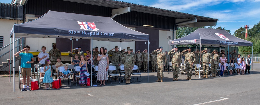 160th Forward Resuscitative Surgical Detachment Change of Command