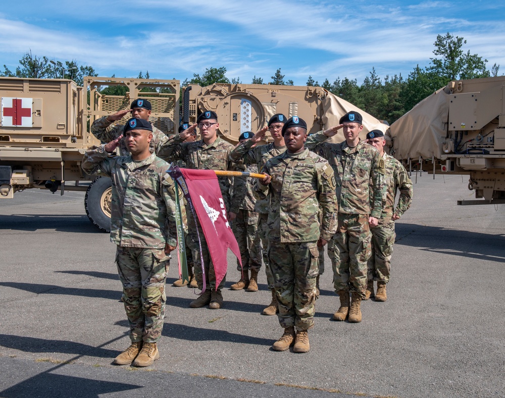 160th Forward Resuscitative Surgical Detachment Change of Command