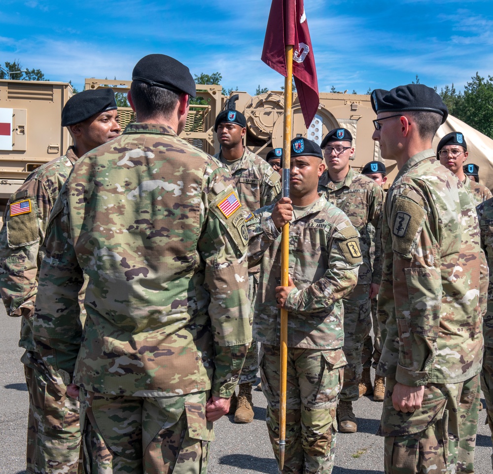 160th Forward Resuscitative Surgical Detachment Change of Command