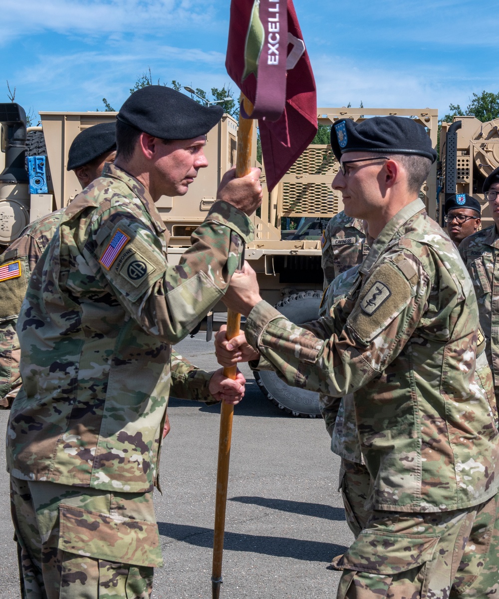 160th Forward Resuscitative Surgical Detachment Change of Command