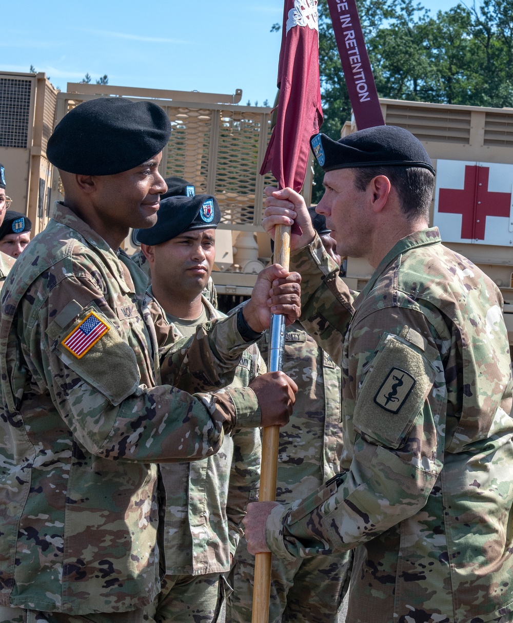 160th Forward Resuscitative Surgical Detachment Change of Command