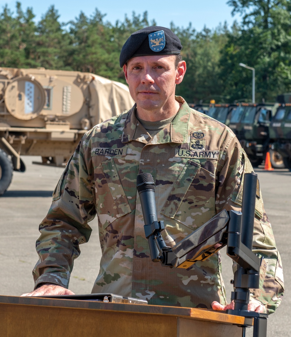 160th Forward Resuscitative Surgical Detachment Change of Command