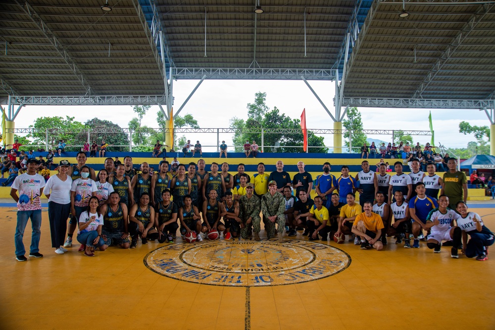 Pacific Partnership 2022 Sports Host Nation Outreach Event at Balayong People's Park