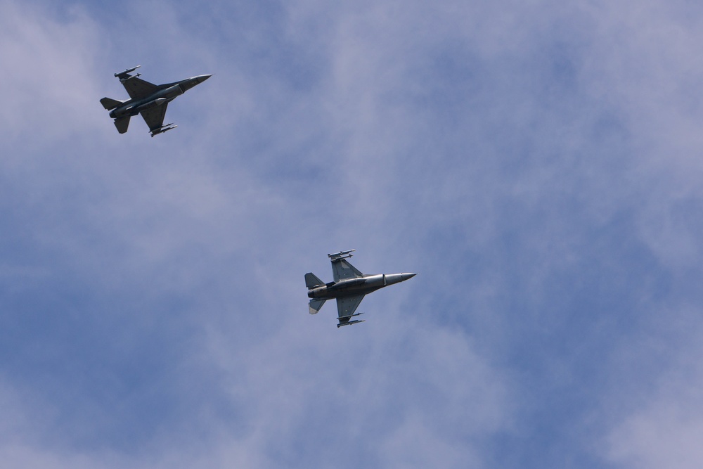 510th FS F-16s showcase air superiority