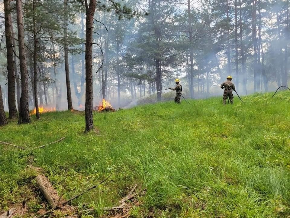 Firefighting Soldiers