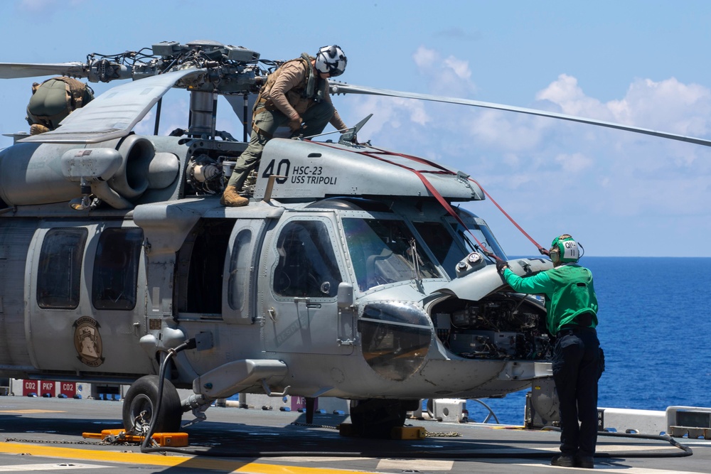 Vmm 262, HSC 23 flight ops