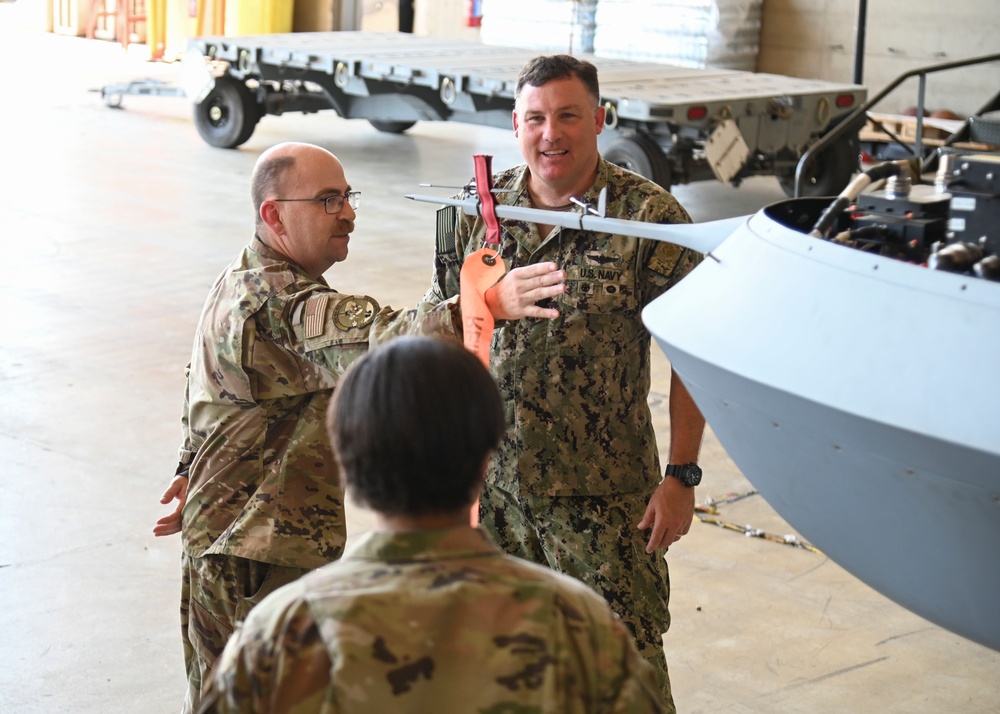 Rear Adm. Collins Visits NAS Sigonella