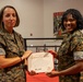 U.S. Marine reenlists as part of First Term Alignment Program