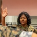 U.S. Marine reenlists as part of First Term Alignment Program