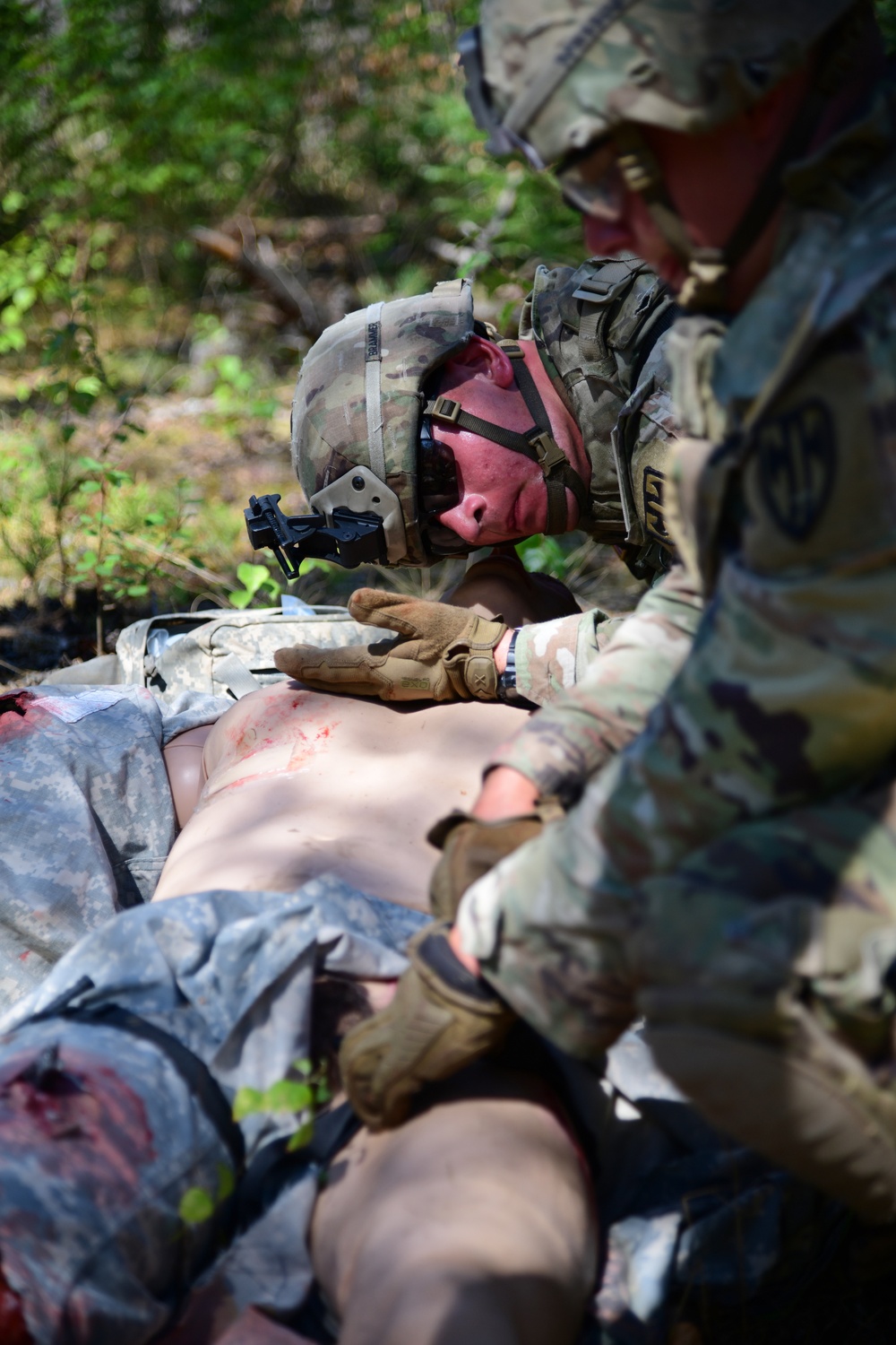 U.S.Army Europe-Aftica Best Squad Competition Medical Lanes
