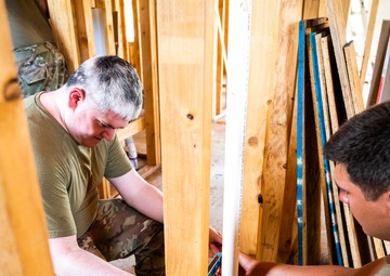 Illinois Air Guard Civil Engineers help Nation's Veterans