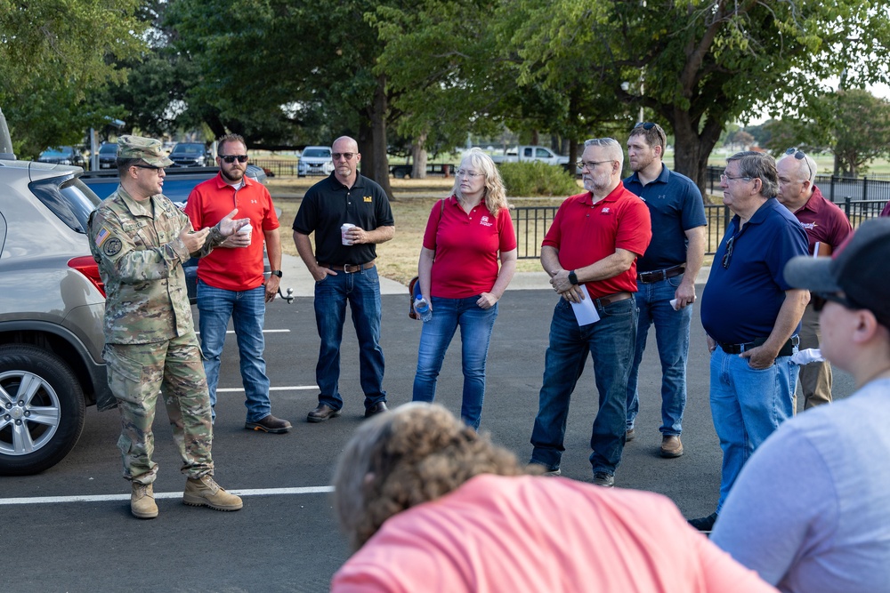Fort Worth District Hosts Rep. Burgess for Lewisville Dam Safety Modification Update