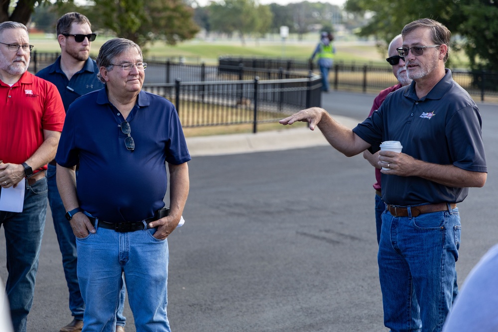 Fort Worth District Hosts Rep. Burgess for Lewisville Dam Safety Modification Update