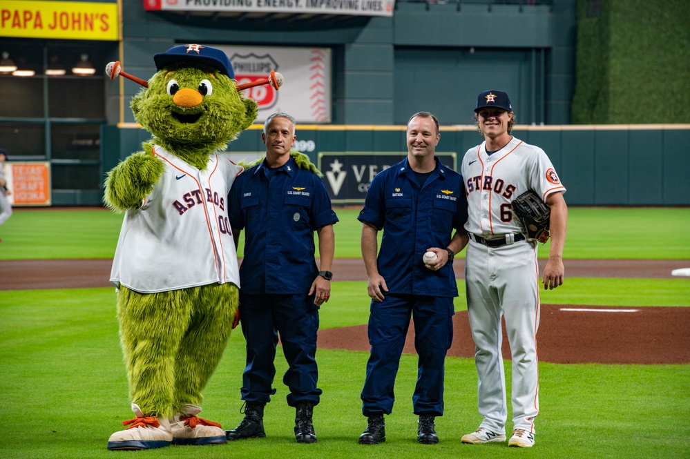 Houston Astros Coast Guard Appreciation Game