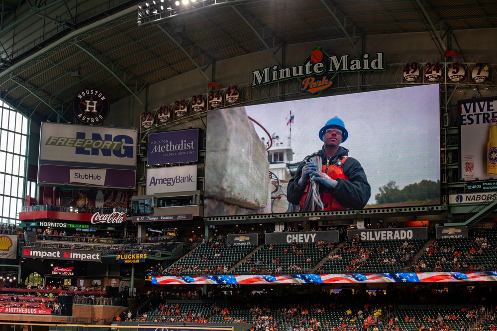 Houston Astros Coast Guard Appreciation Game